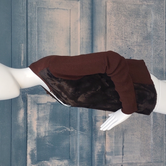 Adrienne Vittadini Ladies Luxury Pure Wool Front Placket Cardigan Sweater - Picture 7 of 17